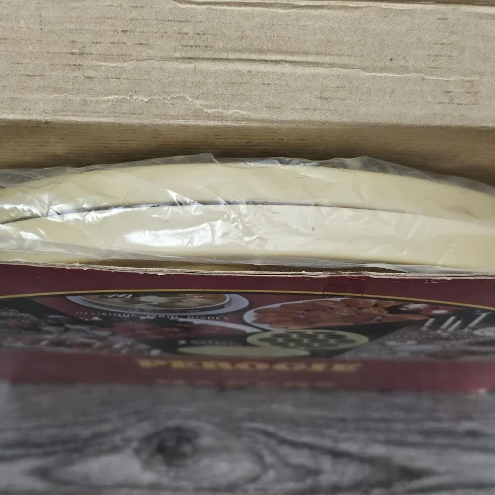 Action Vintage 1984 Perogie Maker Pasta Mold 2 Piece Set New As Seen On TV